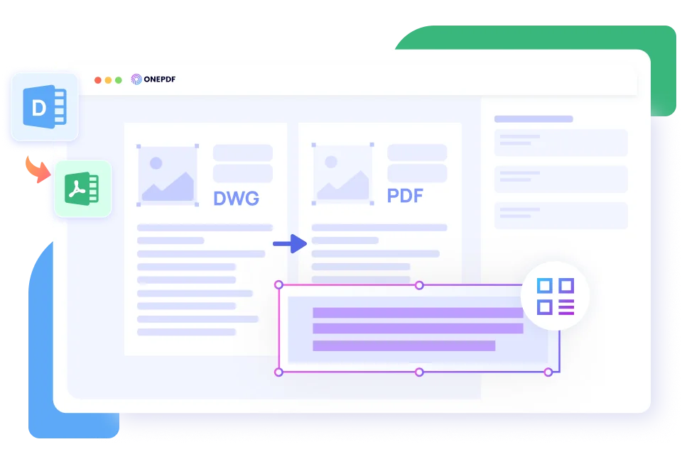 convert dwg to pdf