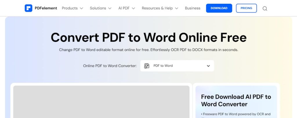 pdfelement ocr pdf