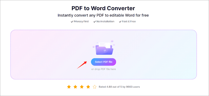 upload pdf to word