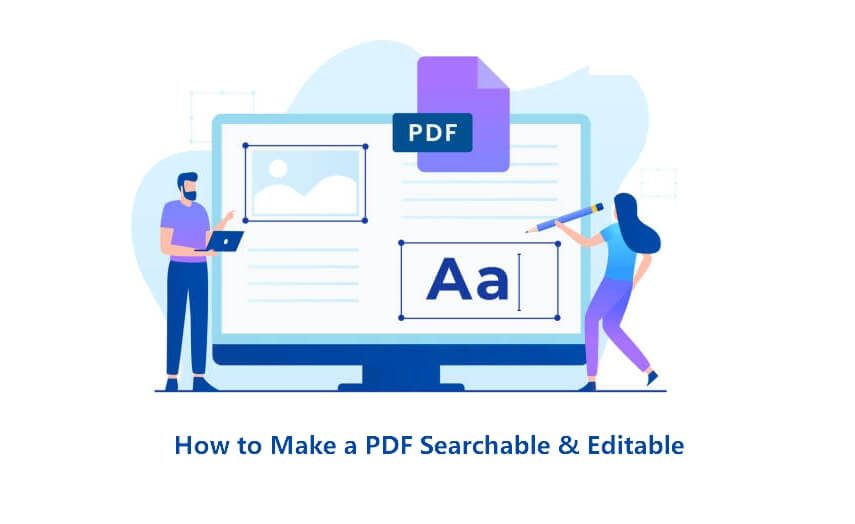 create searchable pdf