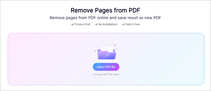 open pdf page remover